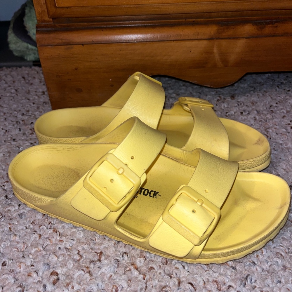 Yellow Birkenstock EVA Sandal